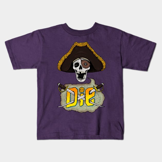 Never Say Die Kids T-Shirt by Made With Awesome